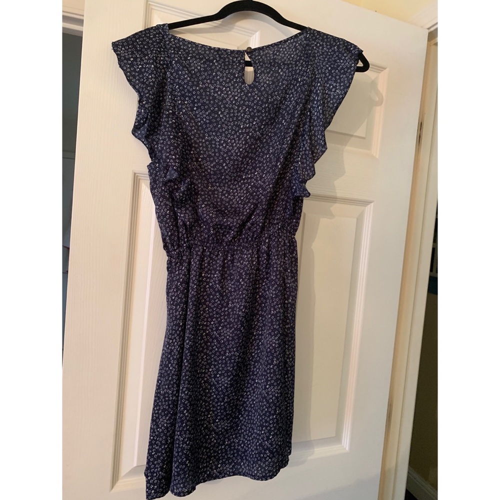 Floral sundress with ruffles